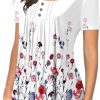 Women's Long and Short Sleeve Tunic Shirts - Image 5
