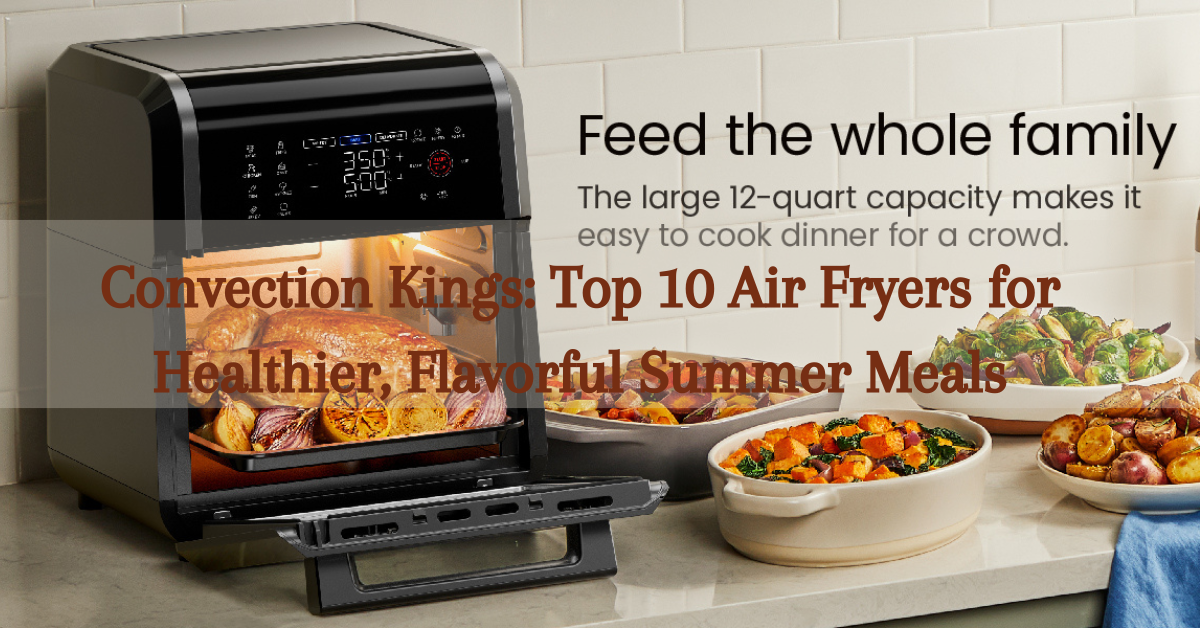 Read more about the article Convection Kings: Top 10 Air Fryers for Healthier, Flavorful Summer Meals