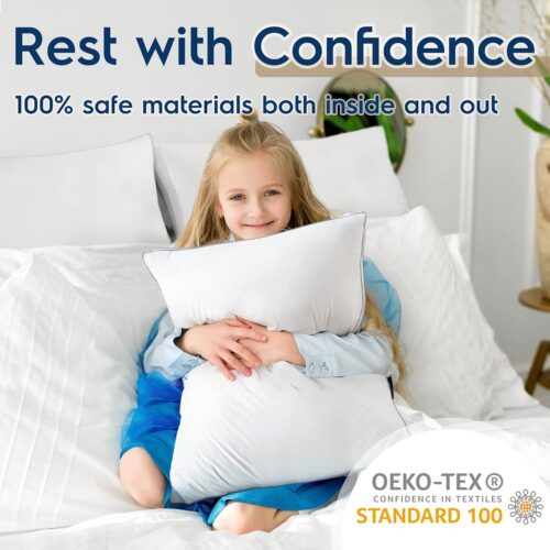 viewstar Pillows Standard Size Set of 2, Standard Pillows 2 Pack for Sleeping – Best Luxury Pillows