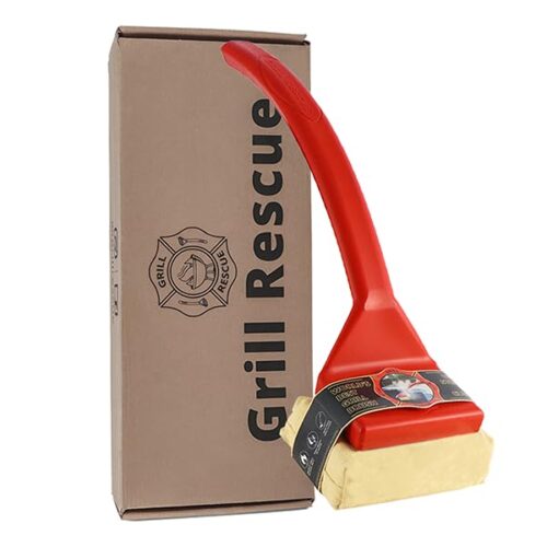 Grill Rescue BBQ Replaceable Scraper Cleaning Head, Bristle Free – Durable and Unique Scraper Tools