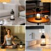 Dimmable Black Candle Warmer Lamp with Timer, House Warming Gifts New Home, Wax Melt Warmer for Jar Candles - Image 3