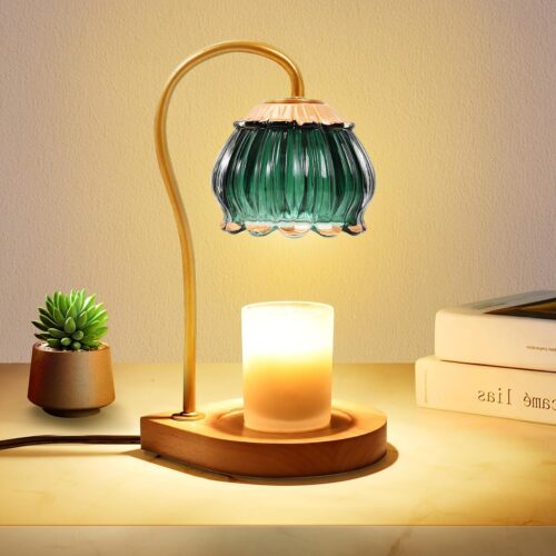 Candle Warmer Lamp with Timer, Dimmable Electric Wax Warmer Light Bulb