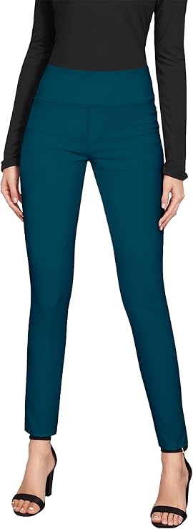 Women‘s Super Comfy Ultra Stretch with Full Elastic Waist Pull On Millennium Twill Pants