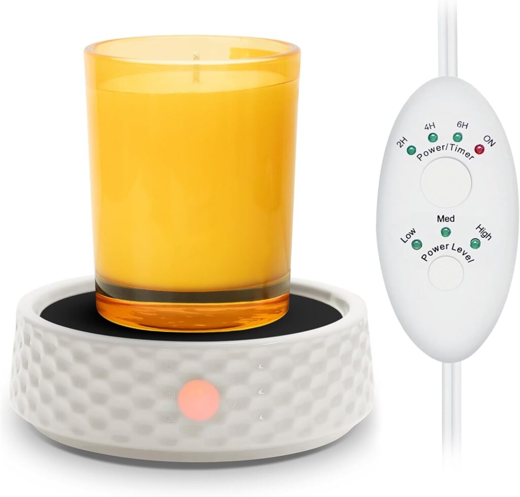 Candle warmer with auto shut-off
