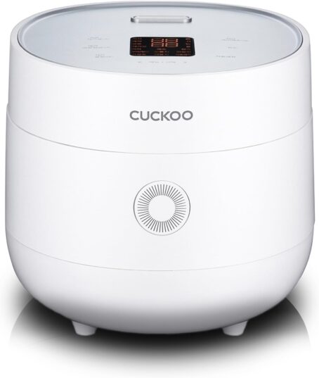 CUCKOO Best Rice Cooker with Stainless Steel Pot, 6-Cup Uncooked, 13 Menu Modes, LCD Display - Image 4