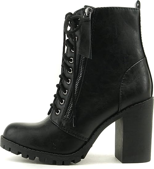 high ankle combat boots