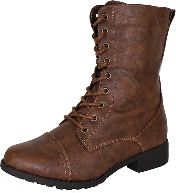 womens combat booties