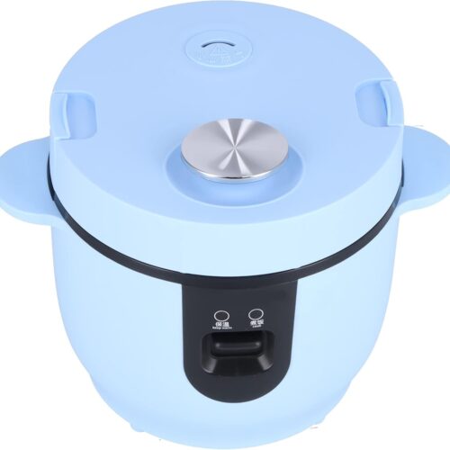 Non-Toxic Portable Rice Cooker, 2L Capacity, 180W for Travel, Cars, and Trucks