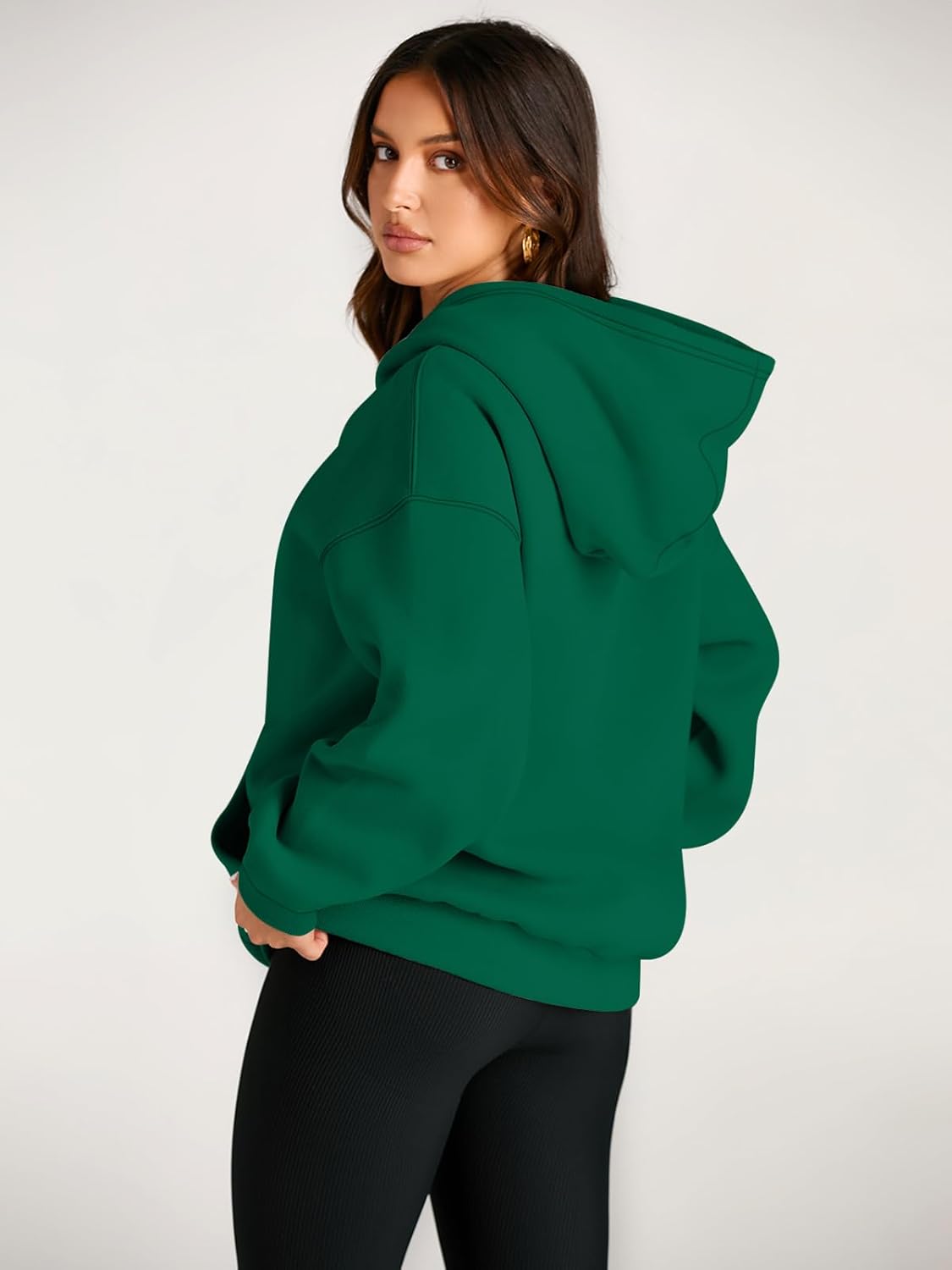 Cozy Up in Style with These Oversized Fleece Sweatshirts.