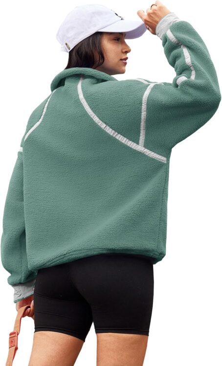 Oversized Sweatshirt with Pockets