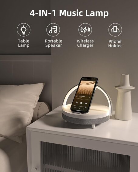 Best Bedside Lamp with Charging Station.