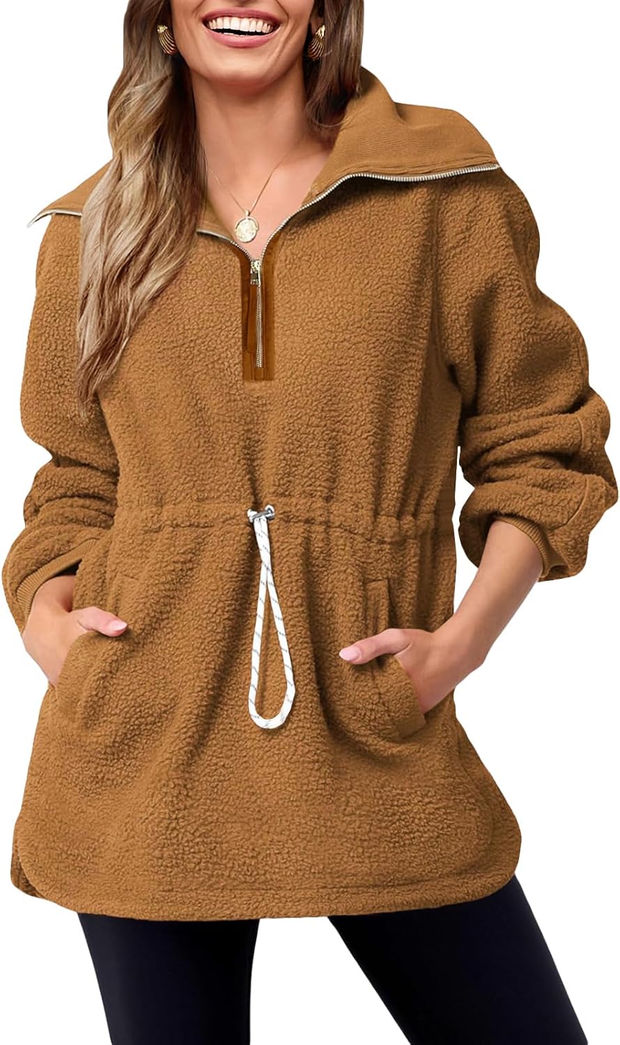 Women's Sherpa Fleece Sweatshirt