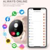 Smart Watch for Women, Bluetooth Call Fitness Tracker for Android and iOS Phones