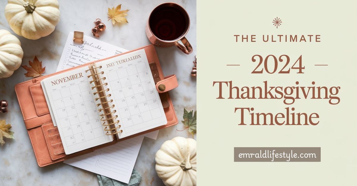 You are currently viewing The Ultimate 2024 Thanksgiving Timeline: Week-by-Week Planning Guide