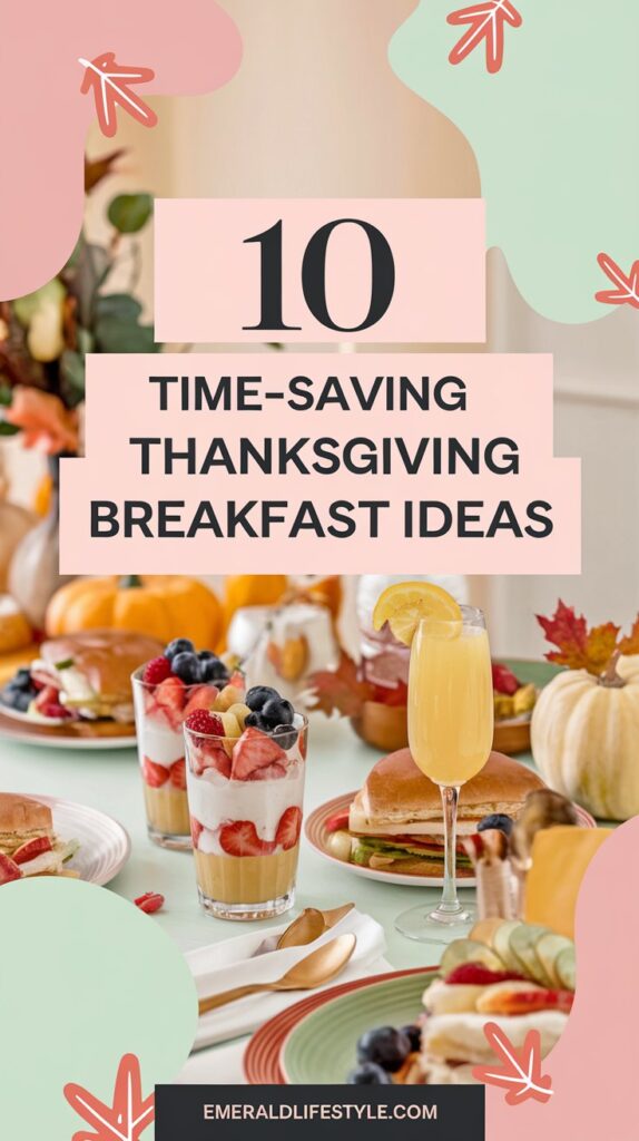 10 Time-Saving Thanksgiving Breakfast Ideas for Busy Hosts