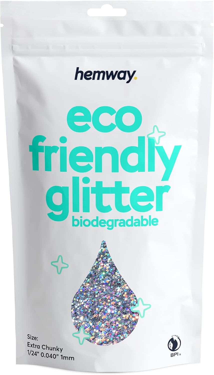 Eco Friendly Biodegradable Glitter 100g for Christmas DIY projects