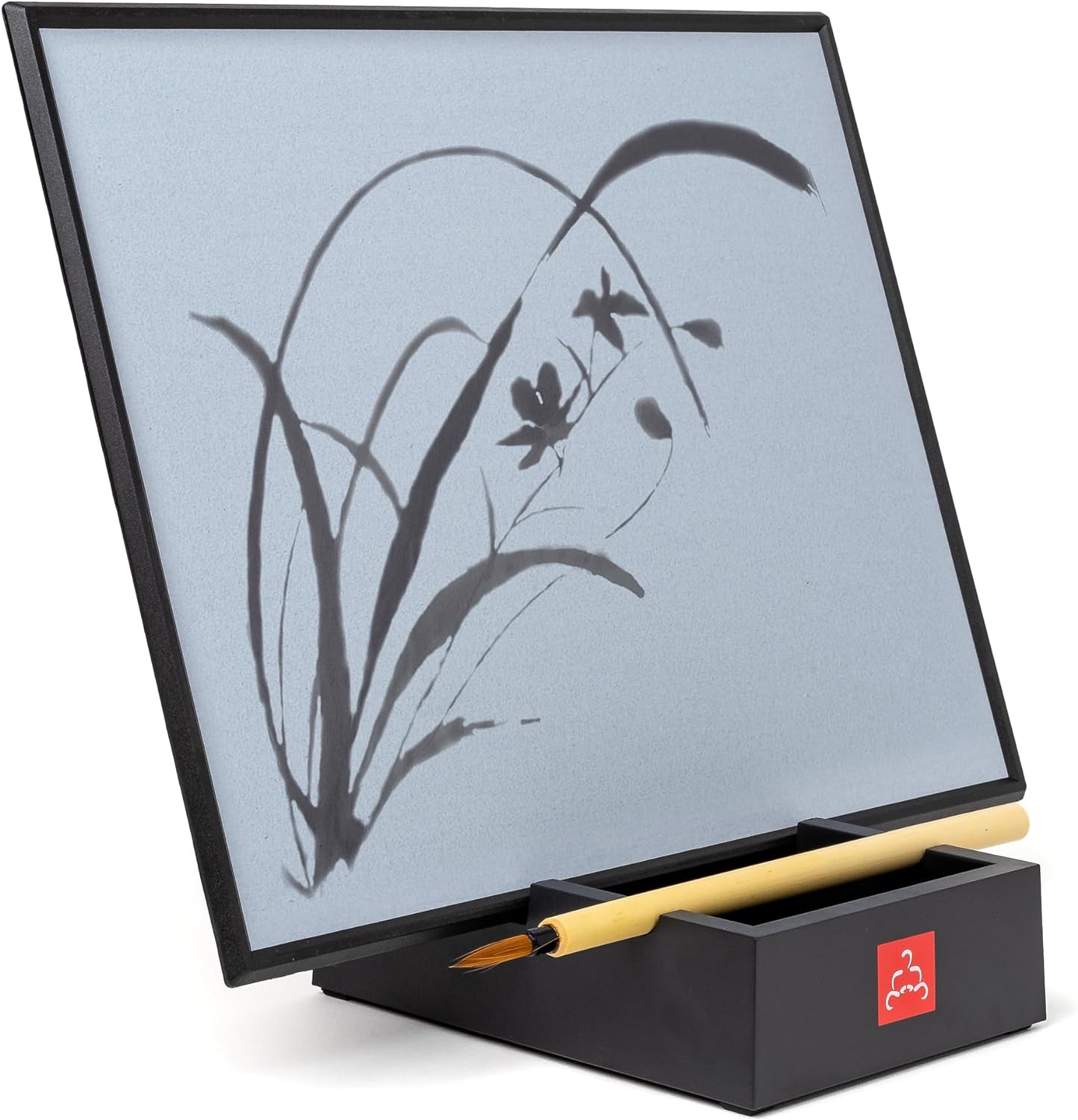 The Original Buddha Board | Water Painting w/ Bamboo Brush & Stand for Mindfulness Meditation