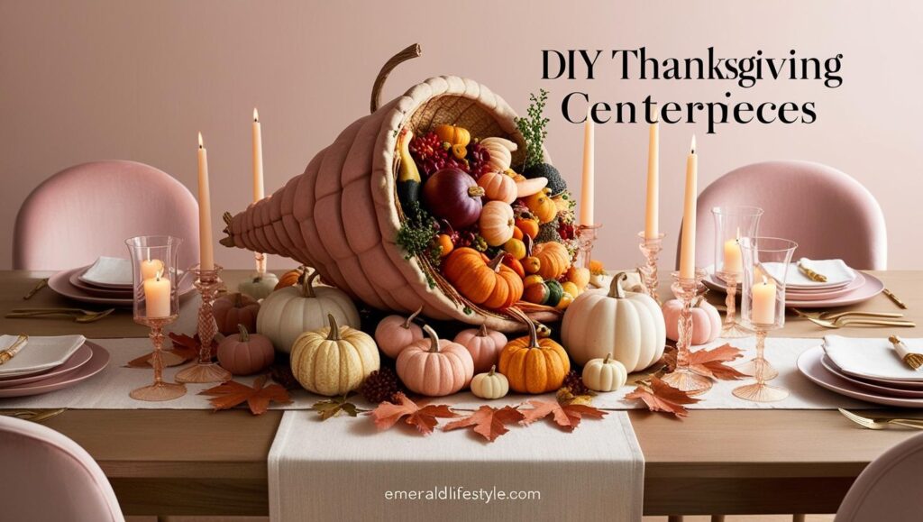 DIY Thanksgiving centerpieces - Emerald Lifestyle