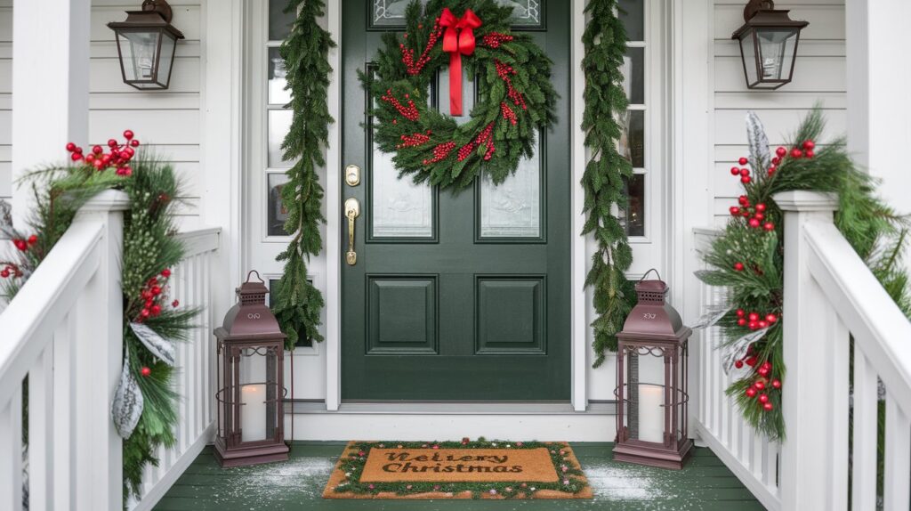 christmas-entryway-wreath-garland