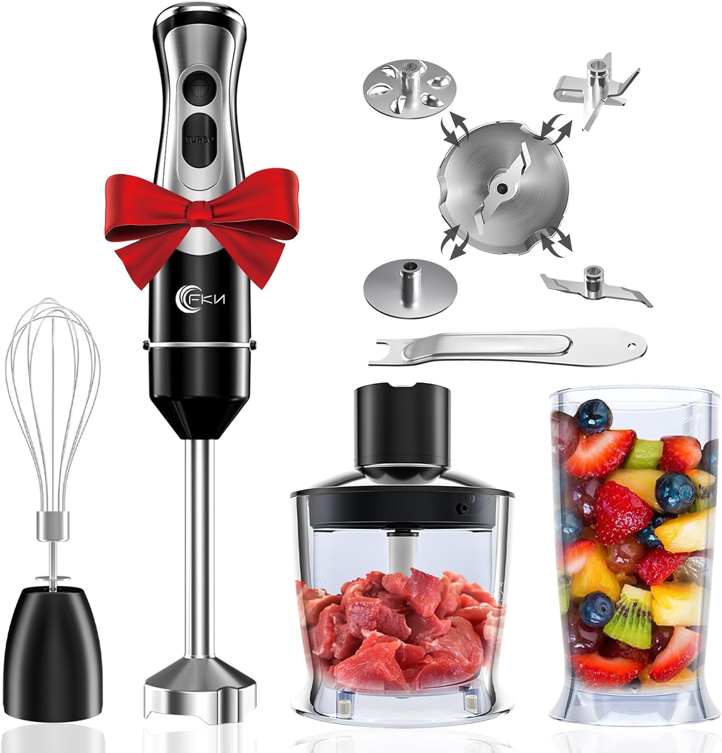 Thanksgiving appetizers make ahead - Immersion Blender Handheld with 4