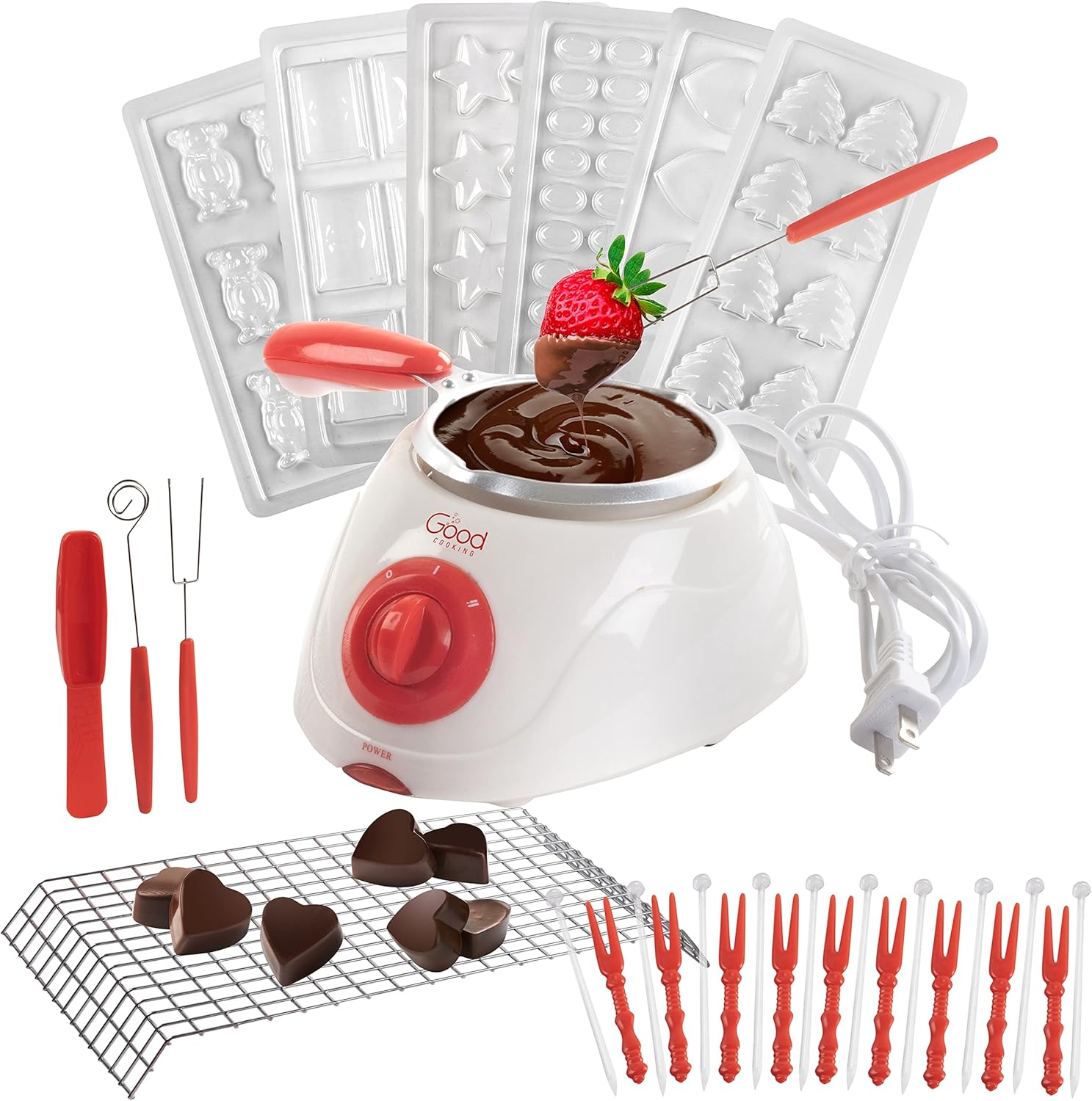 Valentine's Day Gifts - Good Cooking Electric Chocolate Melting Pot Set