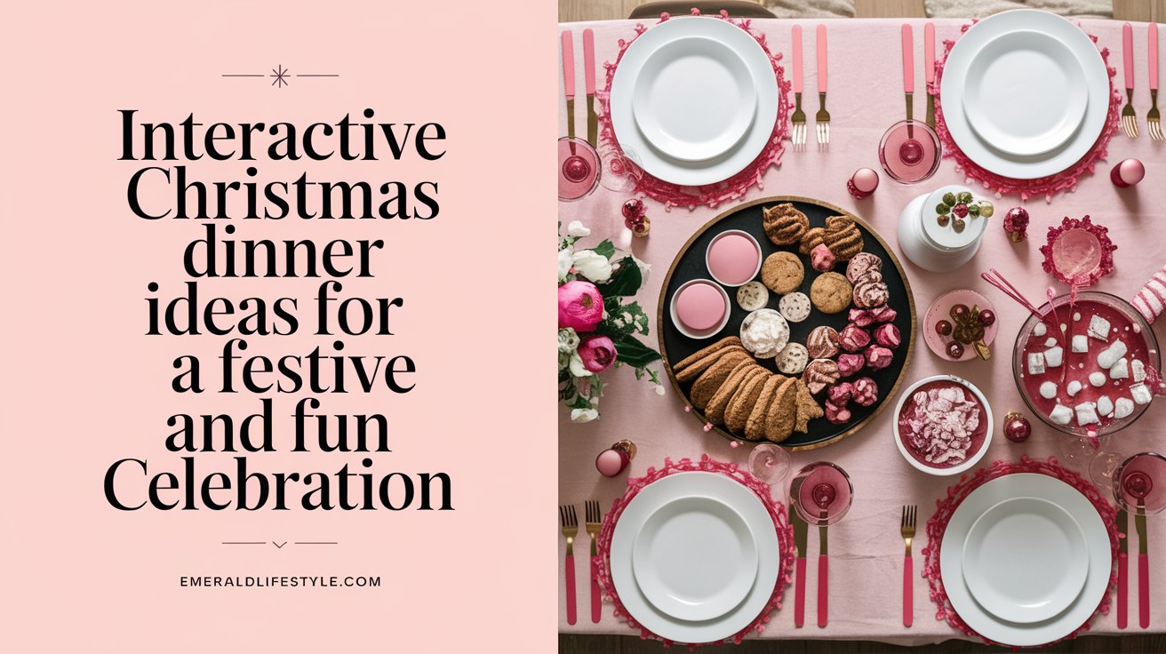 You are currently viewing Interactive Christmas Dinner Ideas for a Festive and Fun Celebration