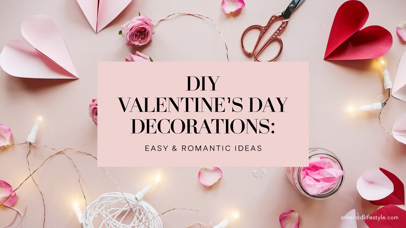 You are currently viewing DIY Valentine’s Day Decorations: Transform Your Space Into a Romantic Haven