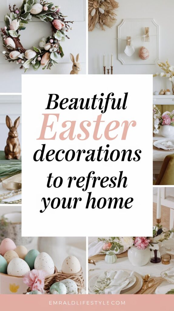 Beautiful Easter Decorations to Refresh Your Home This Spring