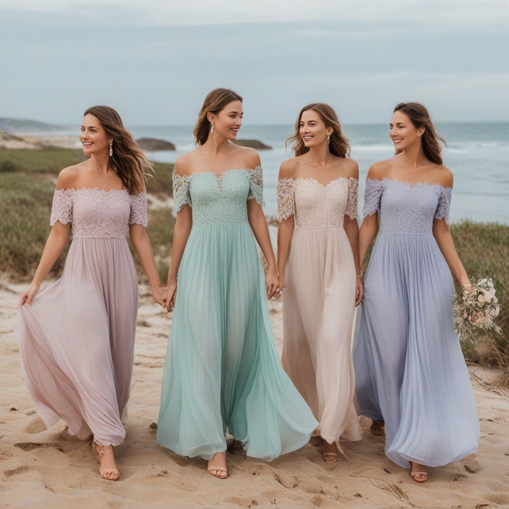 Chic Dresses for a Beach Spring Wedding