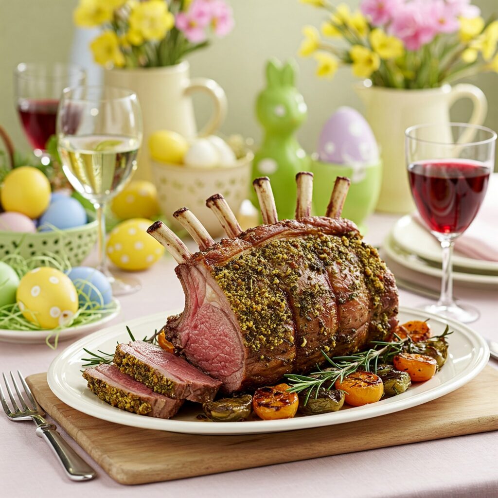 Herb-Crusted Rack of Lamb