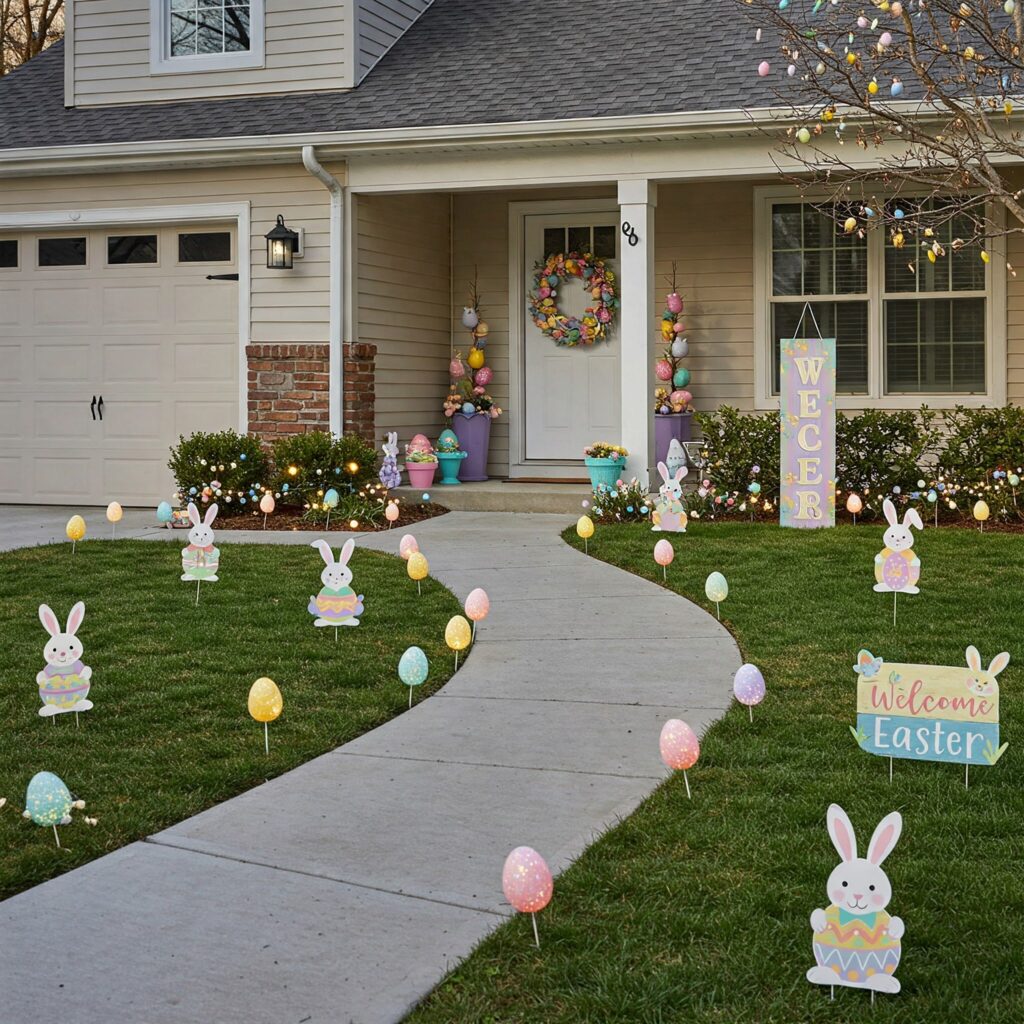 Outdoor Easter Decorations A Festive Curb Appeal