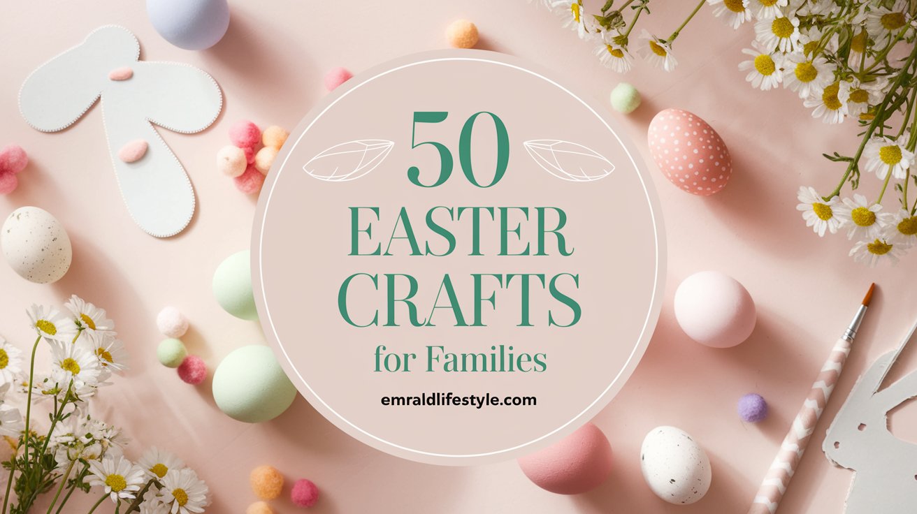 You are currently viewing 50 Easy Easter Crafts for the Whole Family: Creative DIY Ideas for Decorations, Cards & More!