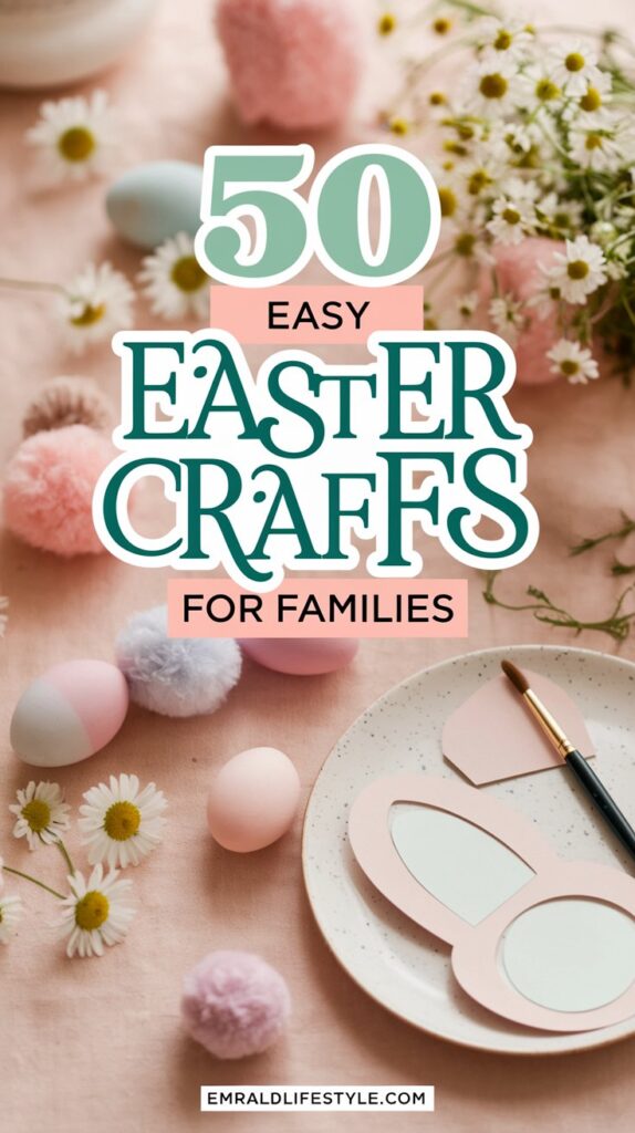 50 Easy Easter Crafts for the Whole Family Creative DIY Ideas for Decorations, Cards & More