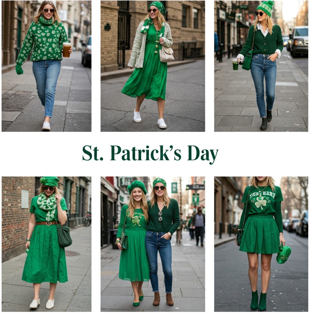 Casual Chic St. Patrick’s Day Outfit Ideas for Women