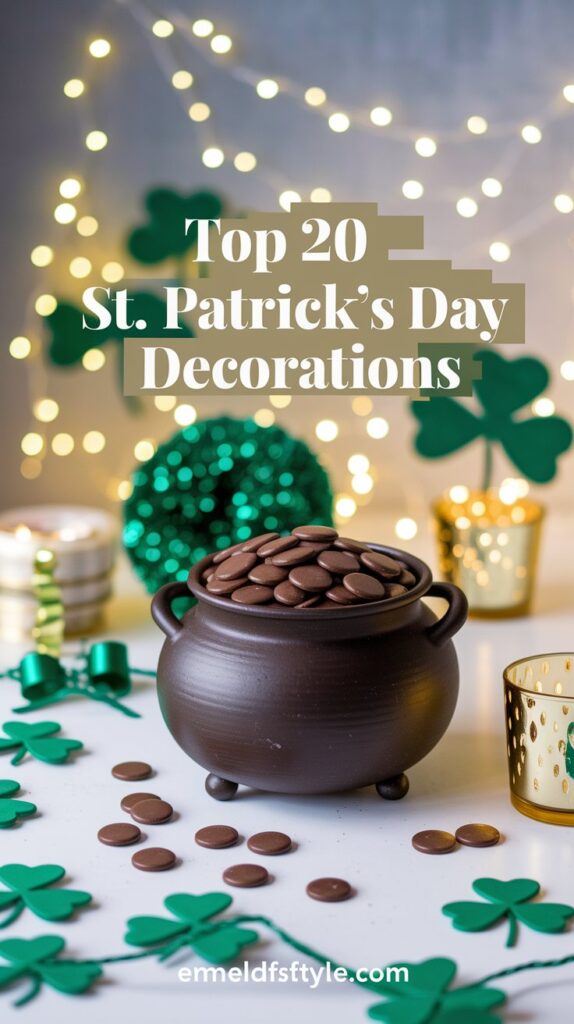 Top 20 St. Patrick’s Day Decorations to Make Your Home Festive