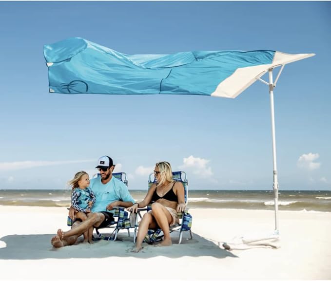 Solbello® Shade - The ultimate Wind-Driven® beach umbrella.