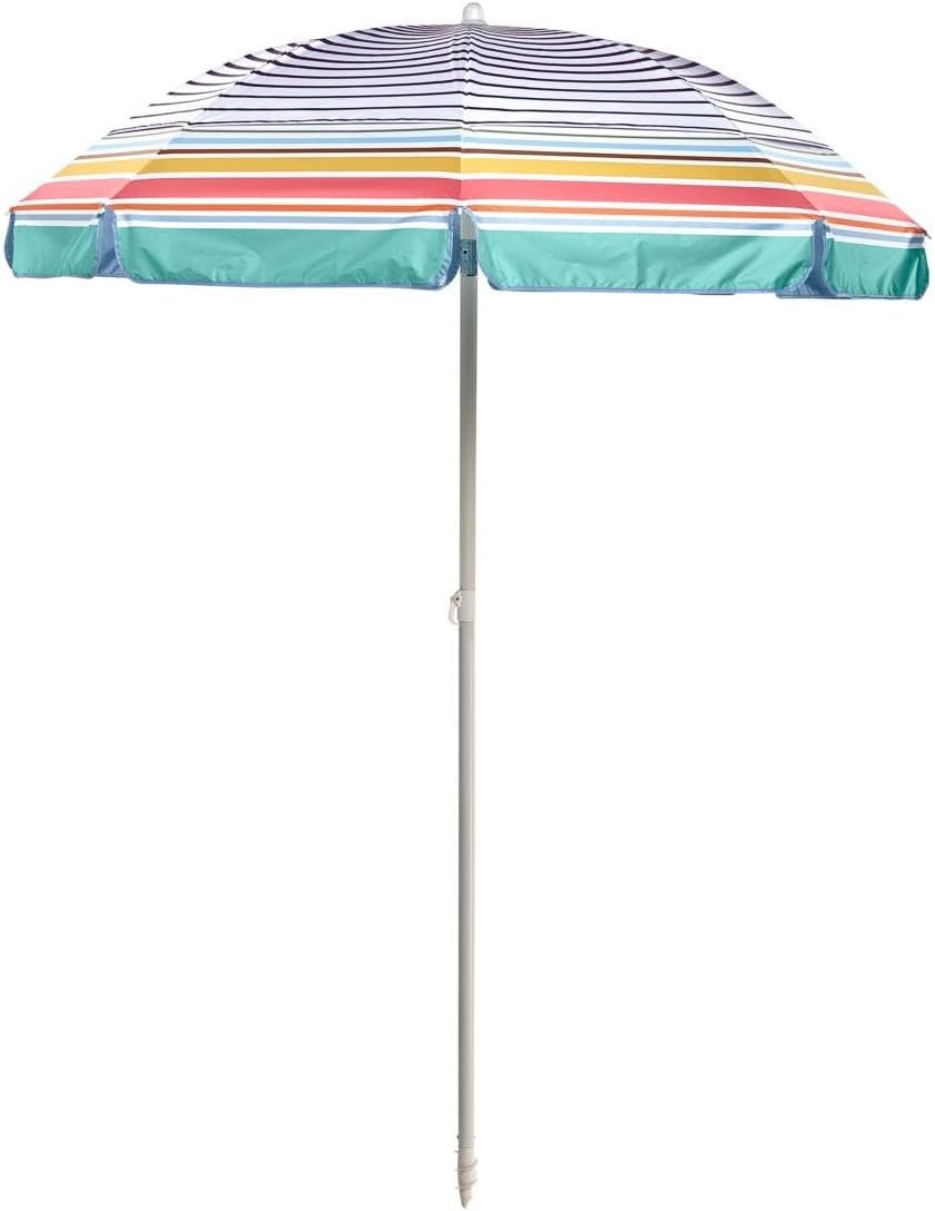 Coolibar UPF 50+ 6 Foot Intego Beach Umbrella - Sun Protective