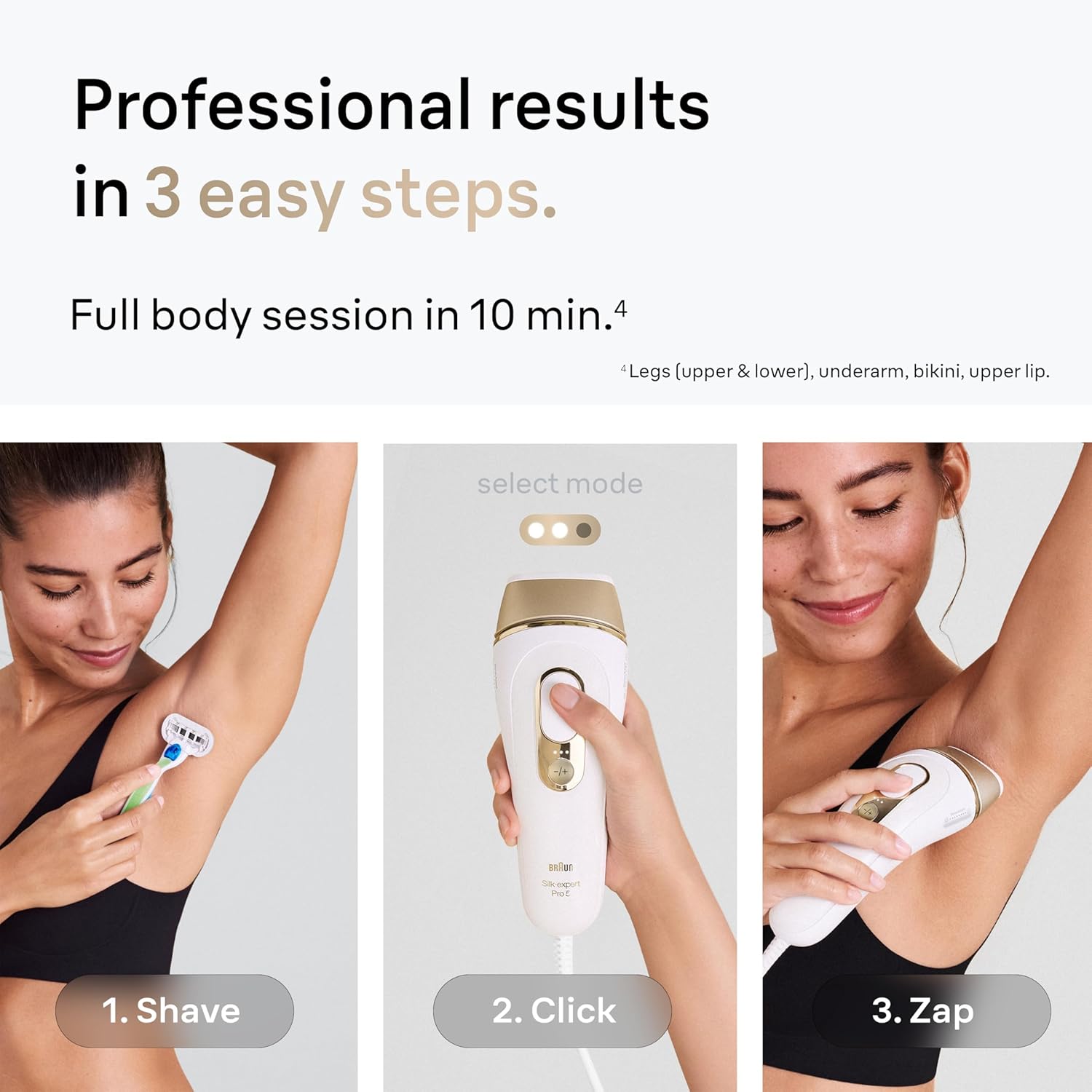 Braun Smart IPL hair removal