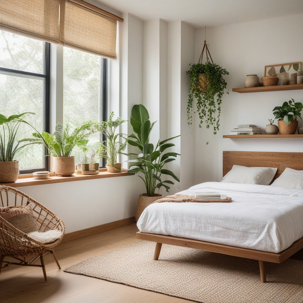 Minimalist Bedroom Ideas with Plants Biophilic Design Benefits