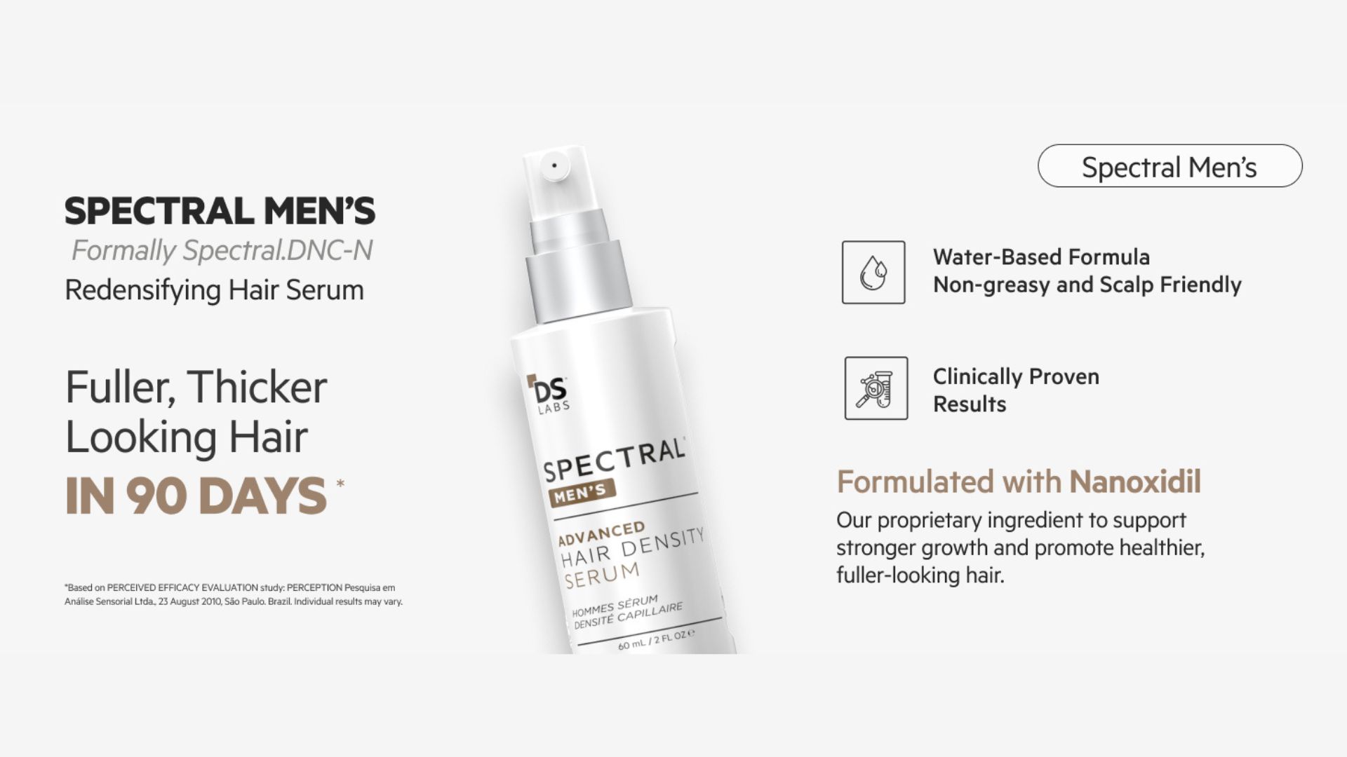 You are currently viewing DS Labs Spectral Hair Density Serum: My 4-Month Journey to Thicker-Looking Hair