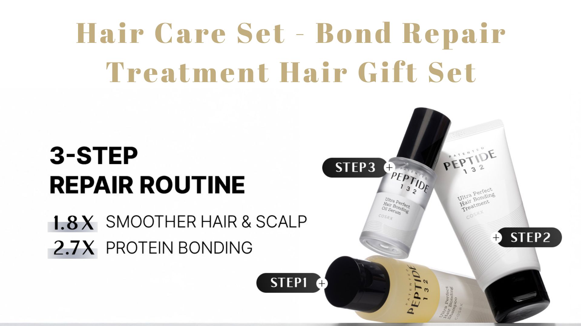 You are currently viewing COSRX PEPTIDE-132 Hair Care Set: The Complete Guide to Transforming Damaged Hair