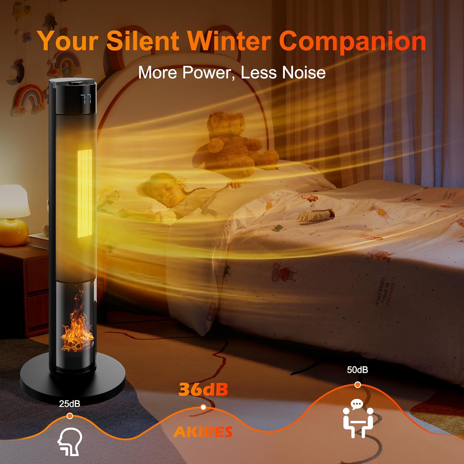 electric space heater - AKIRES Electric Space Heater Review: Your Complete Guide to Safe, Efficient Winter Comfort