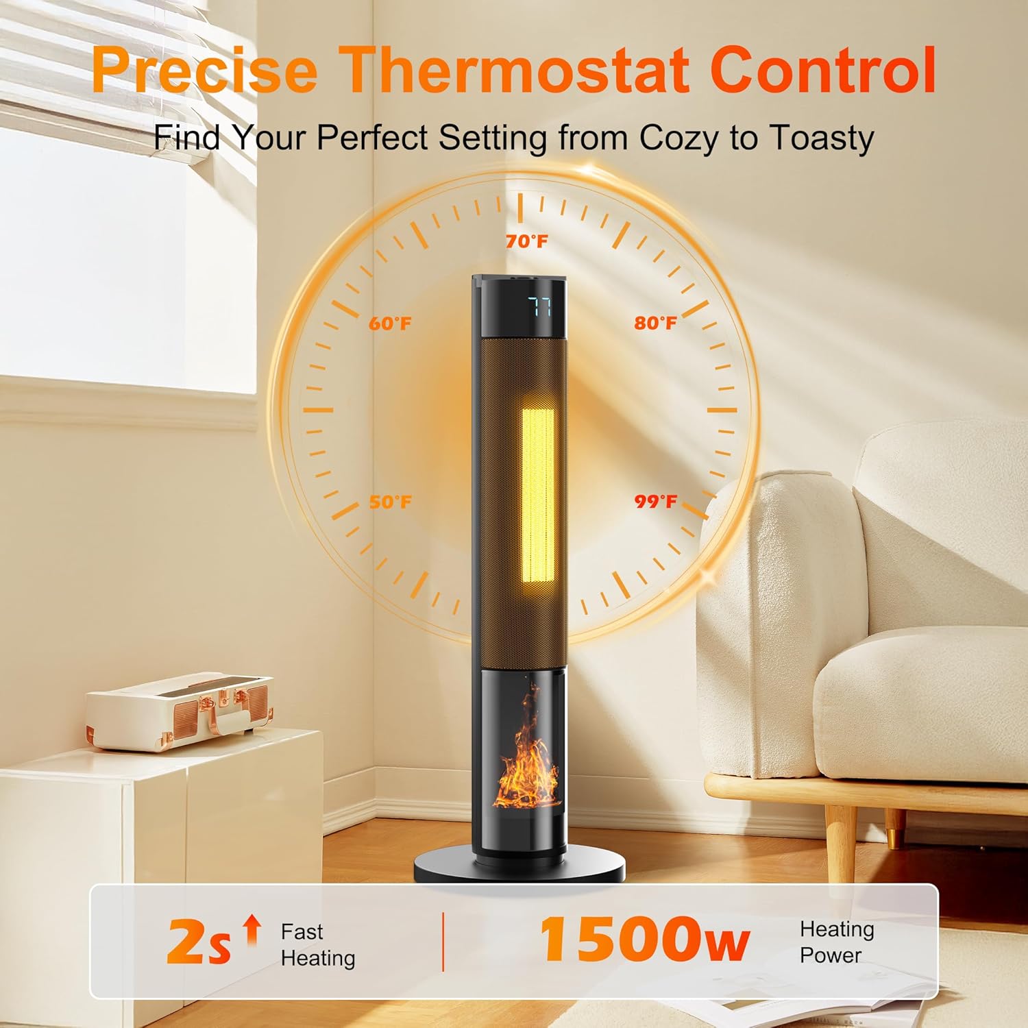 electric space heater - AKIRES Electric Space Heater Review: Your Complete Guide to Safe, Efficient Winter Comfort