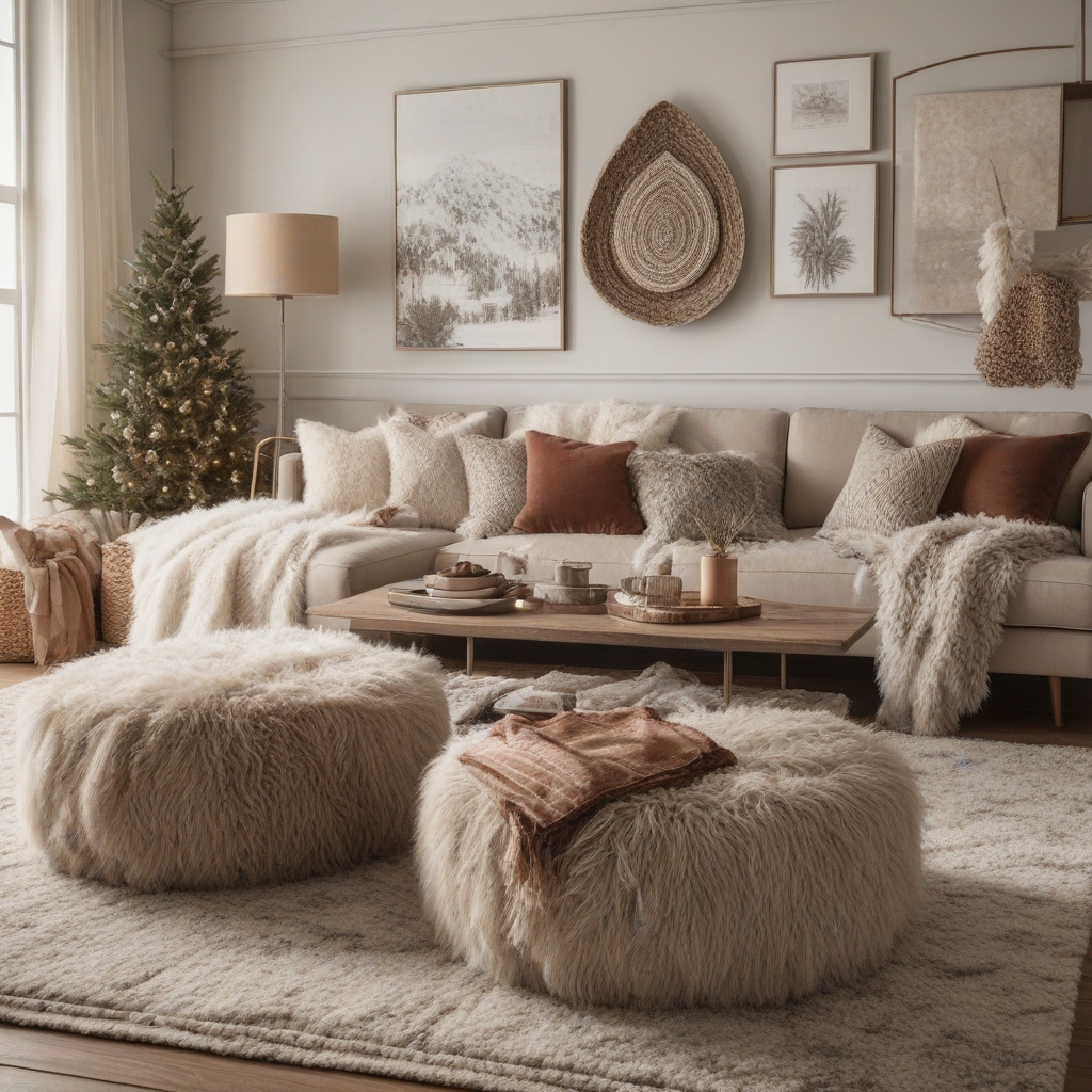 Faux Fur Accents for Instant Luxury