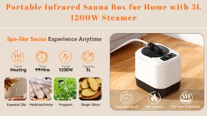 Read more about the article Portable Infrared Sauna: Your Complete Guide to At-Home Wellness Revolution