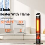 The Uthfy 38″ Indoor Heater Review: When Functionality Meets Fireplace Elegance