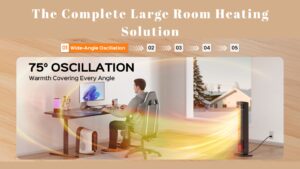 Read more about the article TECXERLLON 32.3″ Tower Space Heater Review: The Complete Large Room Heating Solution You’ve Been Searching For