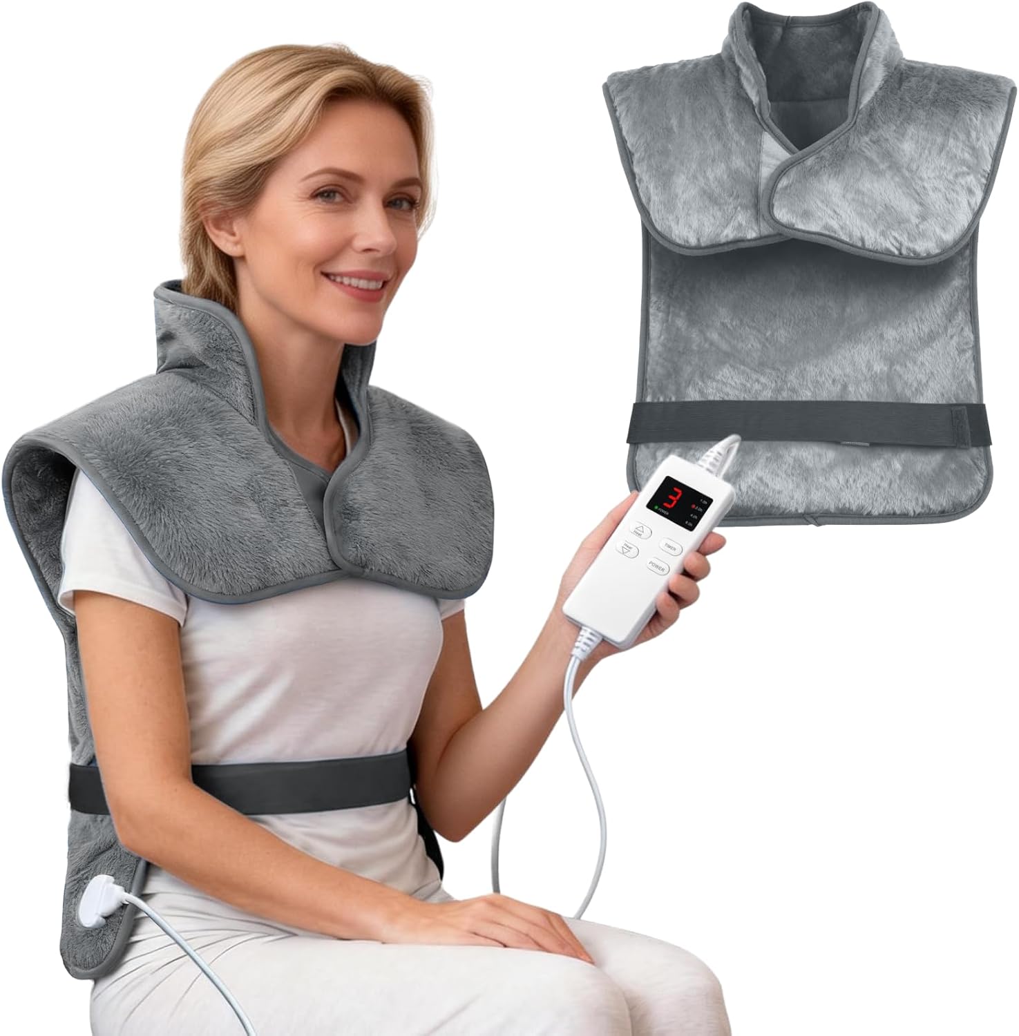 weighted heating pad