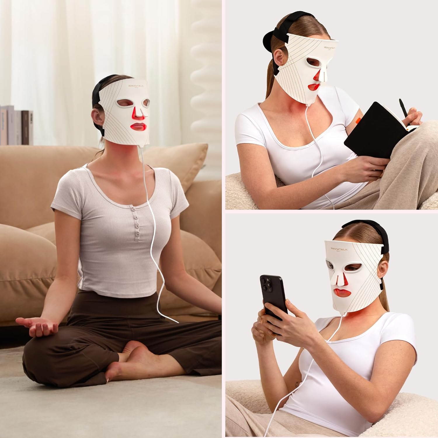 red light therapy mask