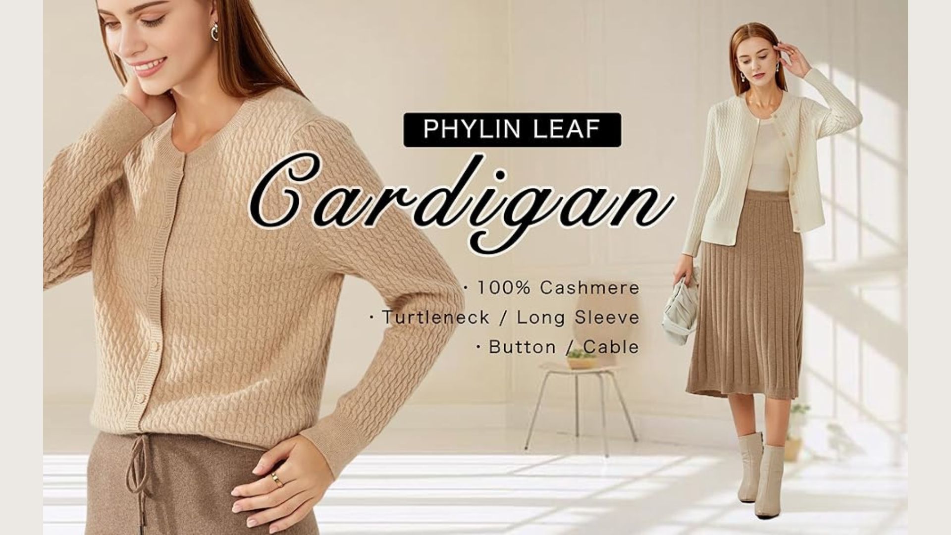 You are currently viewing 100% Cashmere Cardigan for Women: The Timeless Cable Knit You’ll Wear for Years